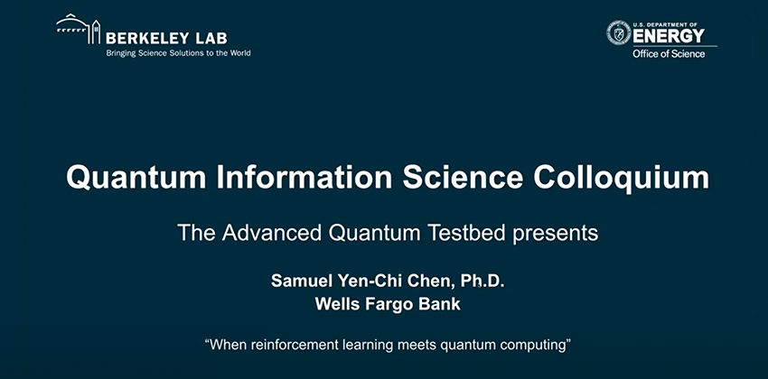 When reinforcement learning meets quantum computing