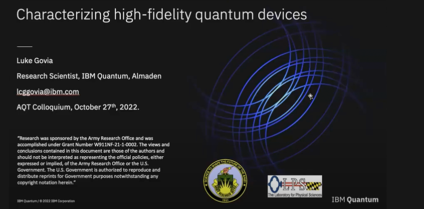 Characterizing High Fidelity Quantum Devices