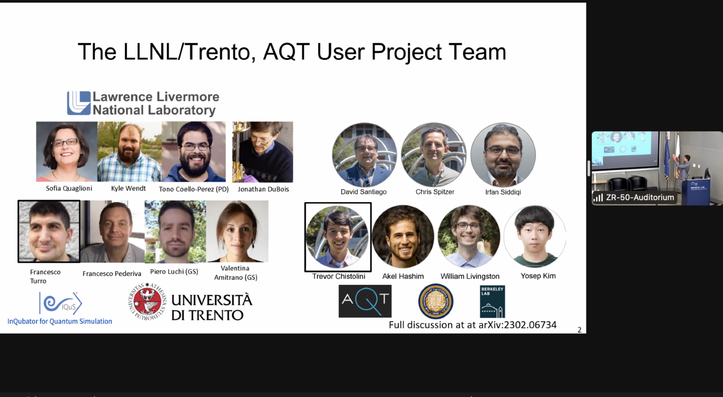 AQT user project presentation